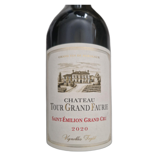 Bordéus Saint-Émilion Grand Cru Château Tour Grand Faurie 2020