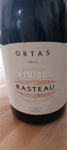 Rhône Valley Rasteau Ortas prestige 2011