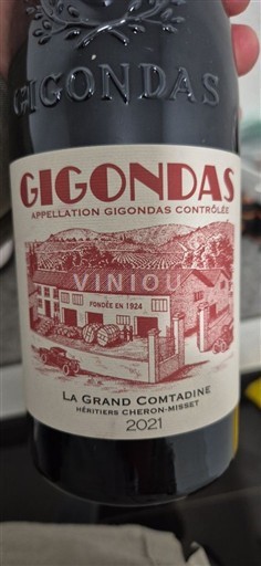 Vallée du Rhône Gigondas Héritiers Cheron-Misset La Grand Comtadine 2021