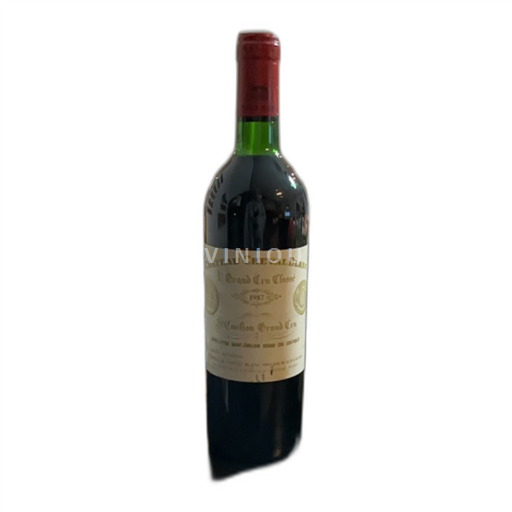 Bordeaux Saint-Émilion Grand Cru Château Cheval Blanc 1987