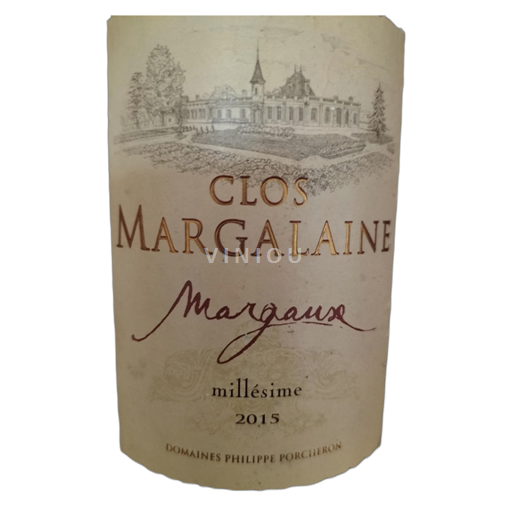 Bordeaux Margaux Clos Margalaine 2015