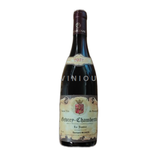 Bourgogne Gevrey-chambertin Bernard Munier La Justice 2022