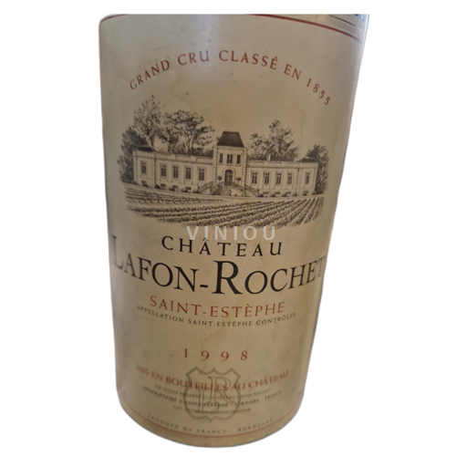 Bordeaux Saint-Estèphe Château Lafon-Rochet 1998