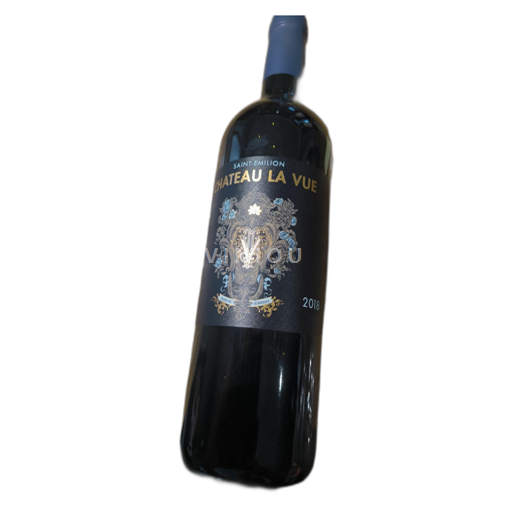 Vin Rouge sec Château La Vue 2018 France Bordeaux Saint-Émilion AOC