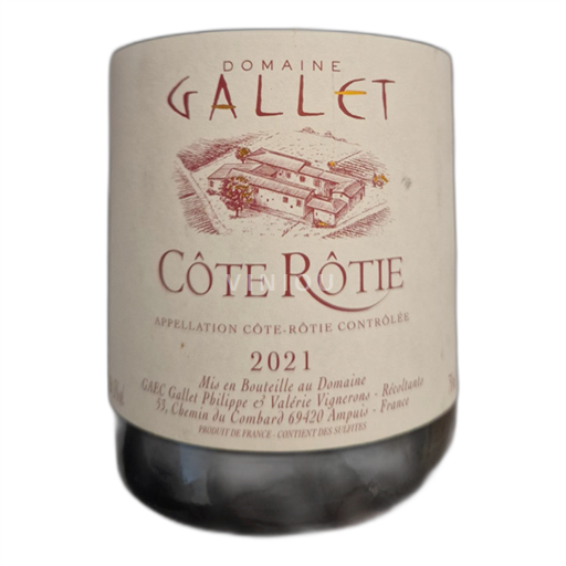 Valle del Rodano Côte-rôtie Domaine Gallet 2021