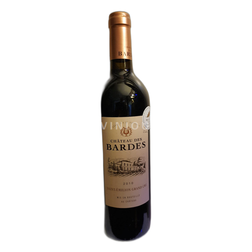 Bordeaux Saint-Émilion Grand Cru Château des Bardes 2010