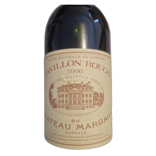 Bordeaux Margaux Château Margaux Pavillon Rouge 1996