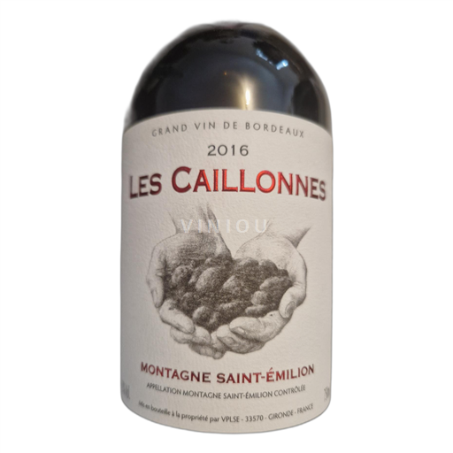 Bordeaux Montagne Saint-Émilion Les Caillonnes 2016