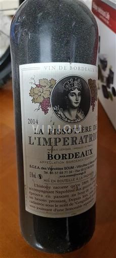Bordeaux La Pissotière de l'Impératrice 2014
