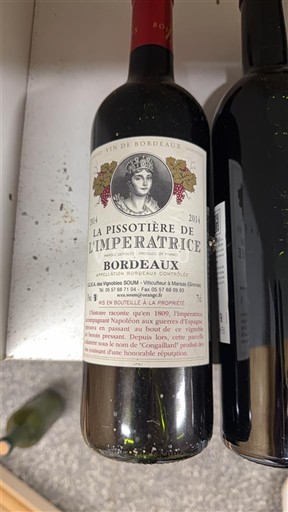 Bordeaux La Pissotière de l'Impératrice 2014