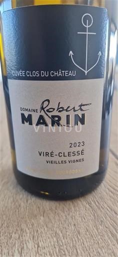 Borgogna Viré-clessé Domaine Robert Marin Clos du Château 2023
