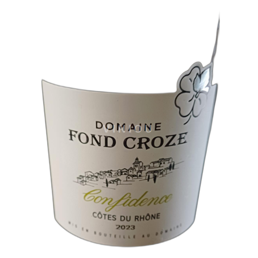 Rona dolina Côtes-du-Rhône Domaine Fond Croze Confidence 2023