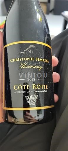 Thung lũng Rhône Côte-rôtie Christophe Semaska Harmony 2022