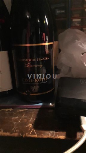 Wines Rouge sec Harmony Christophe Semaska 2022 France Rhône Valley Côte-Rôtie AOC