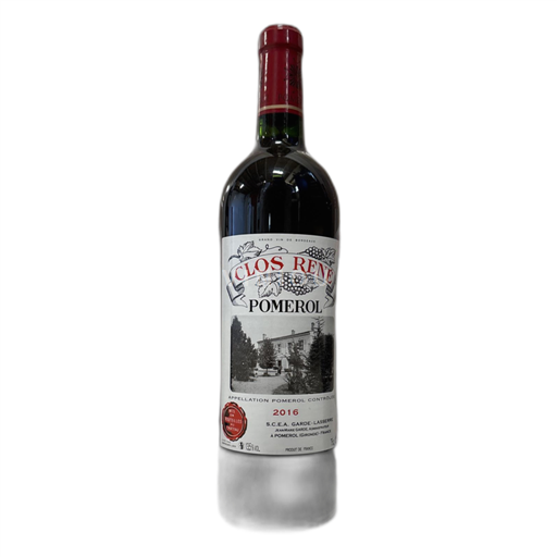 Bordeaux Pomerol Clos René 2016