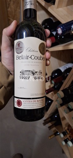 Bordeaux Côtes-de-bourg Château Belair-Coubet Tradition 2015