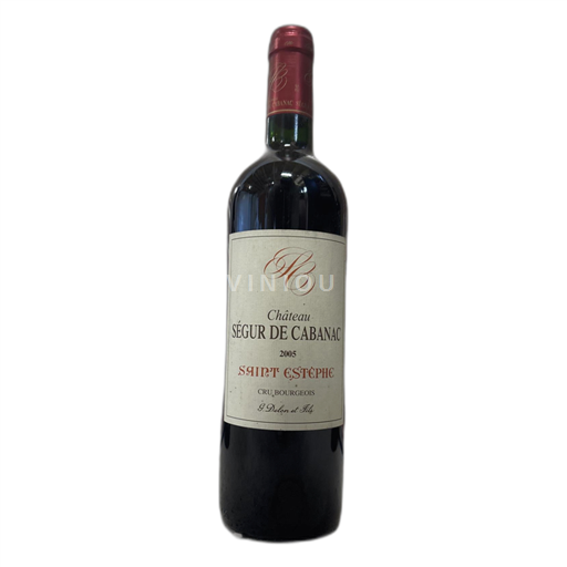Bordeaux Saint-Estèphe Château Ségur de Cabanac 2005