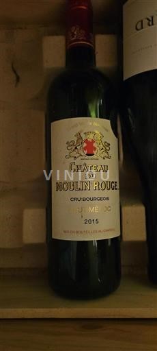 Bordeaux Haut-Médoc Château du Moulin rouge  2015