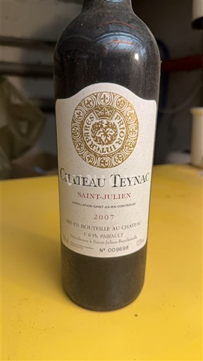 Burdeos Saint-Julien Chateau Teynac 2007