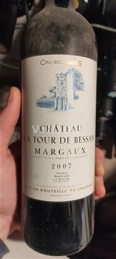 Bordeaux Margaux Château La Tour de Bessan 2007