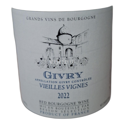 Burgundi Givry Vieilles Vignes 2022