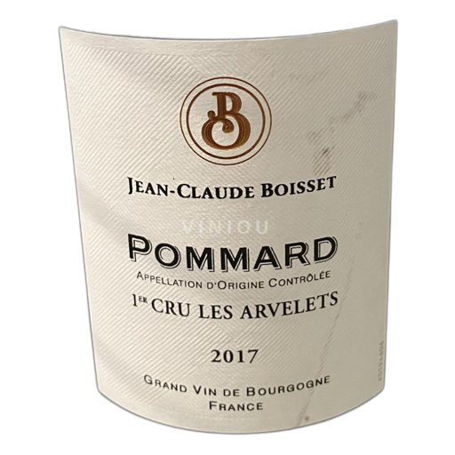 Burgundi Pommard Jean-Claude Boisset 1er Cru Les Arvelets 2017