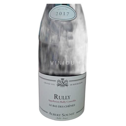 Burgundy Rully Albert Sounit Le Bas des Chênes 2017