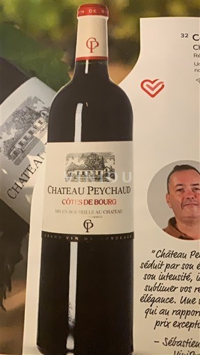 Bordeaux Côtes-de-Bourg CHÂTEAU PEYCHAUD  Ohne Jahrgang