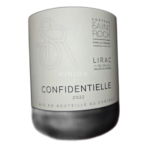 Thung lũng Rhône Lirac Château Saint Roch Confidentielle 2022