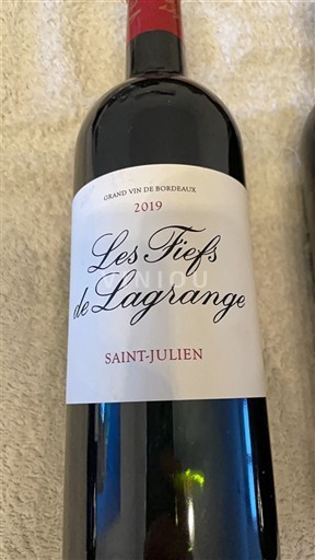 Bordeaux Saint-Julien Château Lagrange Les Fiefs de Lagrange 2019