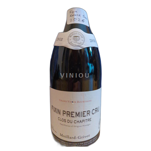 Borgoña No especificado Moillard-Grivot Clos du Chapitre 2018