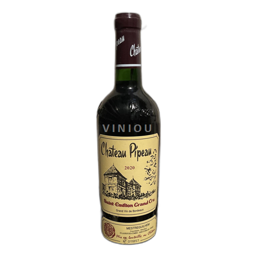 Bordeaux Saint-Émilion Grand Cru Château Pipeau 2020