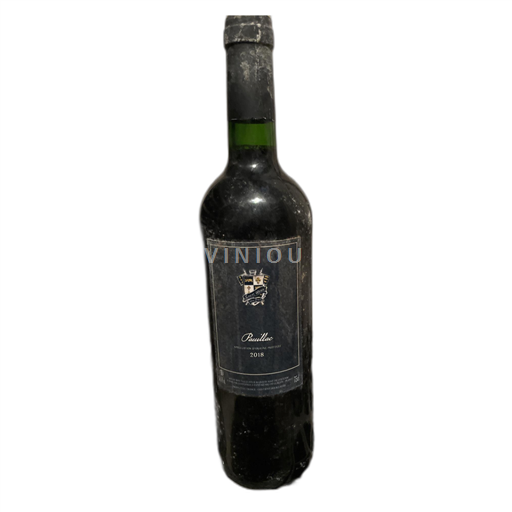 Bordeaux Pauillac Mis en bouteille marquis aimé de colignac  2018