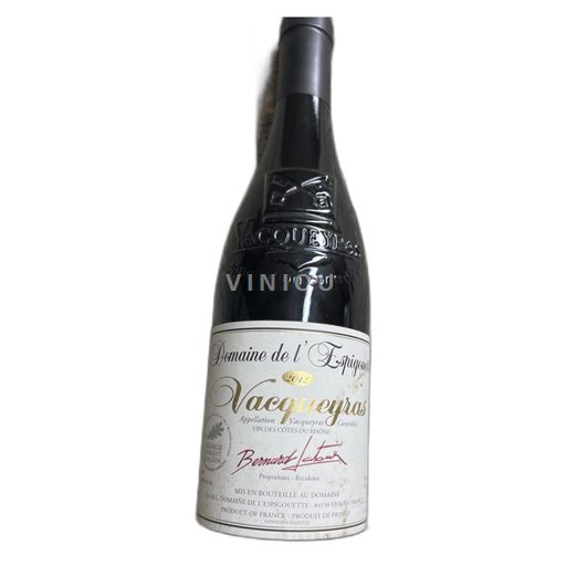 Valle del Ródano Vacqueyras Domaine de l'Espigouette 2012