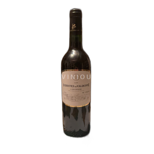 Roussillon Collioure Les Schistes de Valbonne 2012