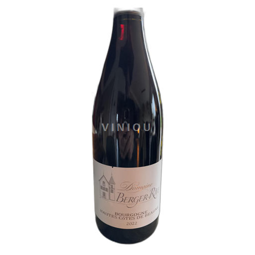 Burgundi Beaunen Ylämaat Domaine Berger-Rive 2022