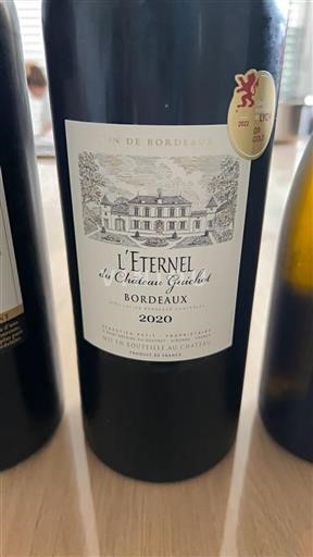 Bordeaux Château Guichot L'Éternel 2020