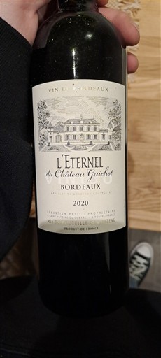 Bordeaux Château Guichot L'Éternel 2020