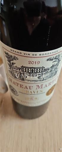 Bordo Haut-Médoc Château Martin 2019