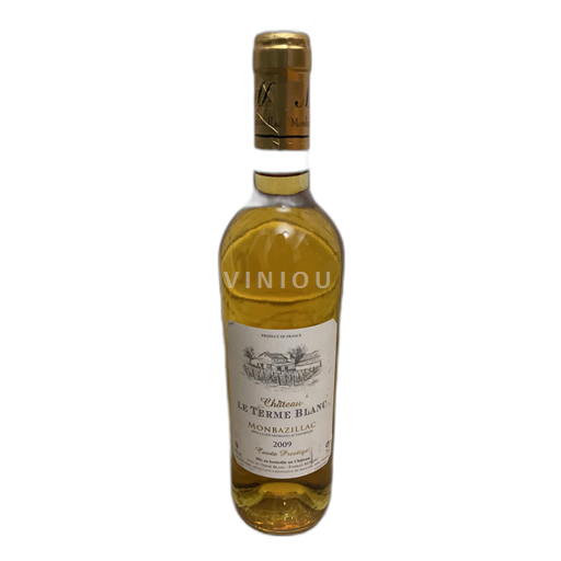 Lounais-Ranska Monbazillac Château Le Terme Blanc Prestige 2009