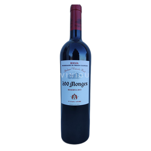 La Rioja Rioja Bodegas Vinícola Real 200 Monges 2013