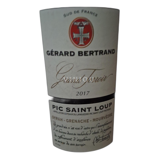 Languedoc Pic-saint-loup Gérard Bertrand Grand Terroir 2017