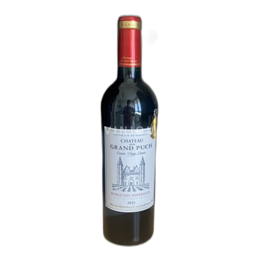 Vin Rouge sec Château Grand Puch 2021 France Bordeaux Bordeaux supérieur AOC