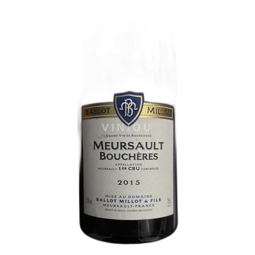 Burgundsko Nespecifikováno Ballot Millot Bouchères 2015