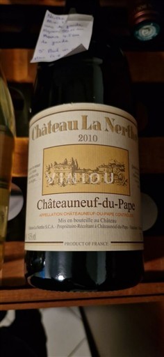 Valle del Ródano Châteauneuf-du-Pape. Château La Nerthe 2010