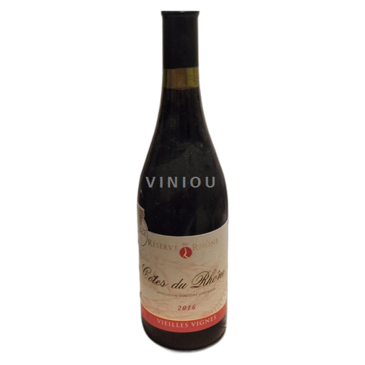 Valle del Ródano Côtes del Ródano Réserve du Rhône Vieilles Vignes 2016