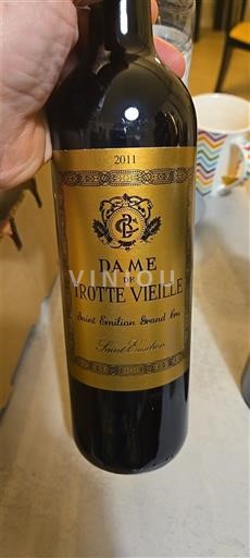 Bordéus Saint-Émilion Grand Cru Trotte Vieille Dame de Trotte Vieille 2011
