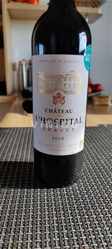Burdeos Graves Château de l'Hospital 2018