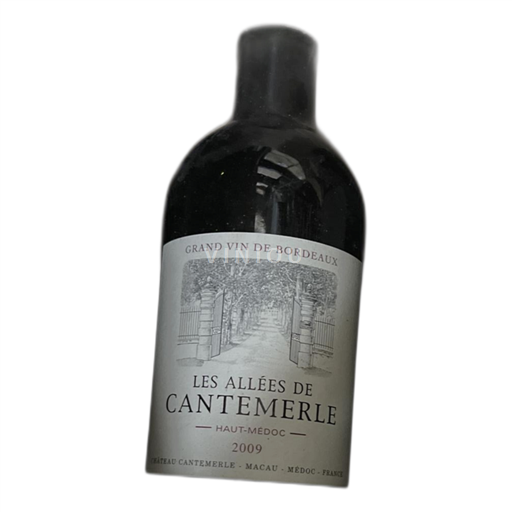 Bordeaux Cantemerle Les Allées de Cantemerle 2009
