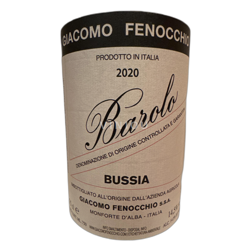 Piemonte Barolo Giacomo Fenocchio Bussia 2020